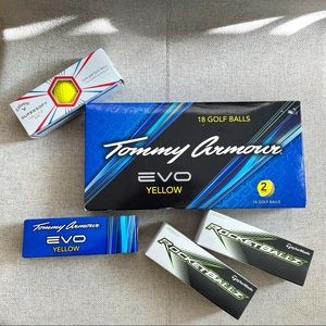 BUNDLE SET OF BRAND NEW GOLF BALLS.